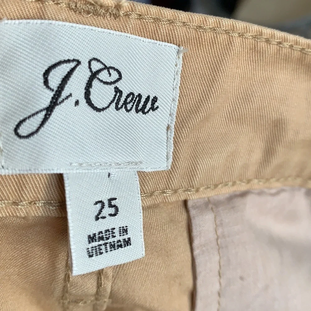 J.Crew Slouchy Boyfriend Chino Pants 25